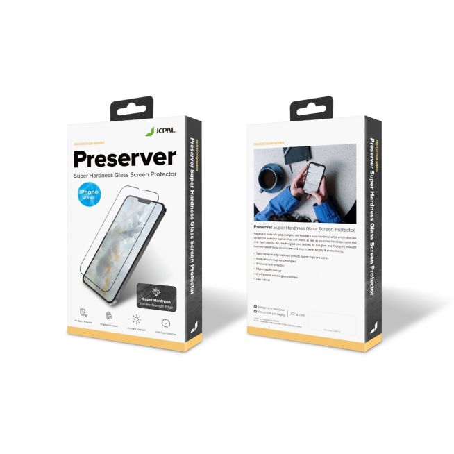 Survivor Strong Clear & JCPAL Screen Protector for Apple iPhone 13 Pro Max