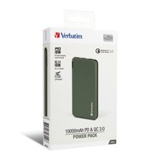 Verbatim 10000mAh PD & QC 3.0 18W Power Bank